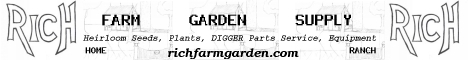 Rich Farm Garden Supply Seeds, Plants, Ag equipment, Farm & Ranch Supplies